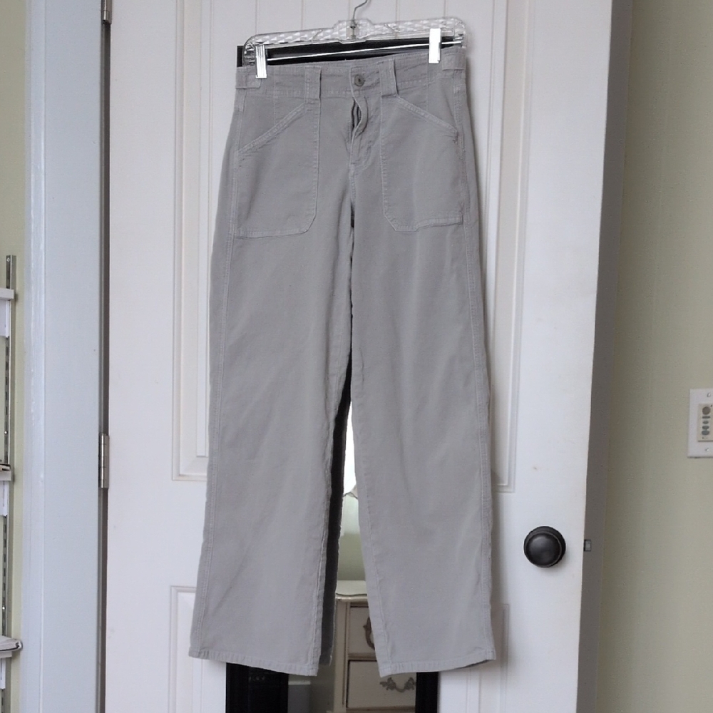 American Eagle Outfitters Gray Straight Leg Pants